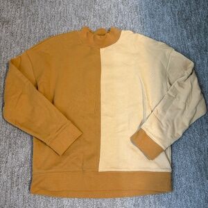 Madewell 2 Tone Sweatshirt